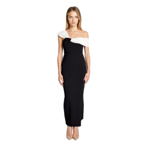 Asymmetric Cady Maxi Dress