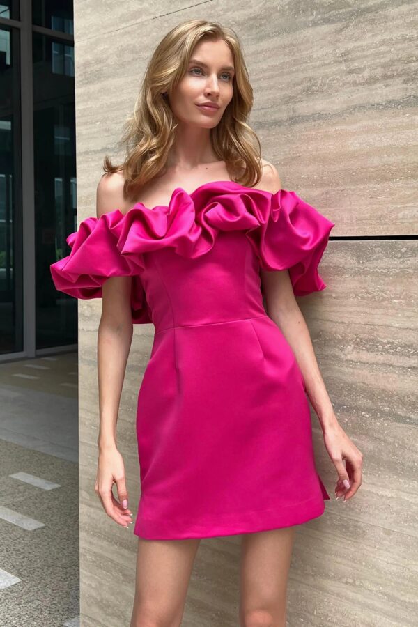 Sandra Vienna Dress Rouge Pink